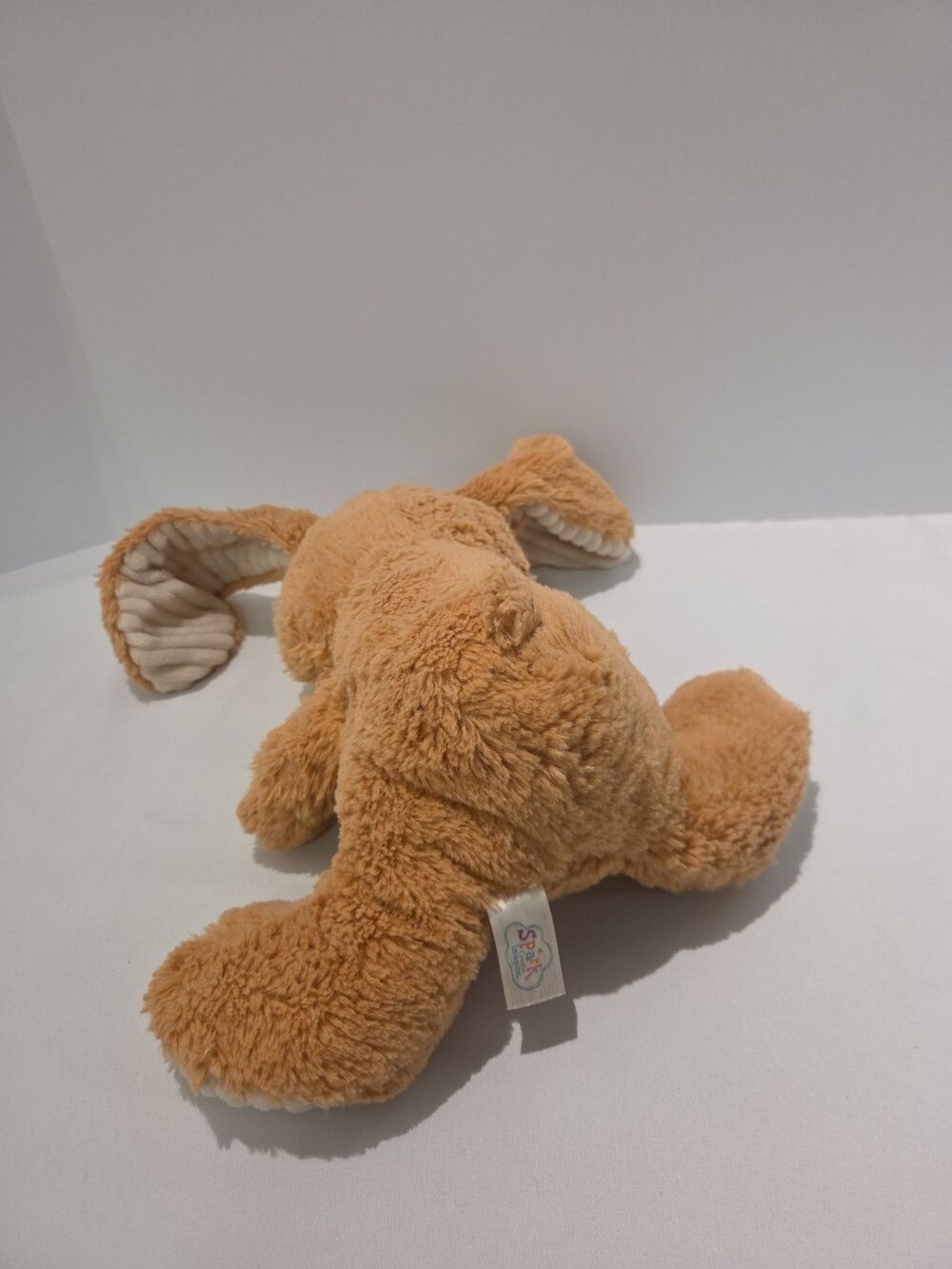 Spark Create Imagine Brown Plush Rabbit Crinkle Feet Rattle Easter - Picture 8 of 9
